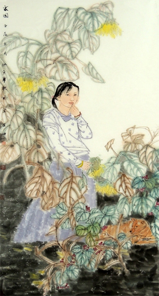 精瑾筆墨 浪漫柔美——王力女士畫作欣賞