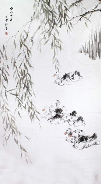 意境清新 自然天成——張守堂花鳥作品欣賞