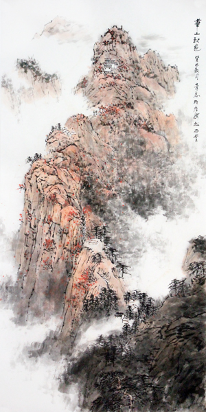 “滿構”圖式繪出秀美山水——王奇志作品欣賞
