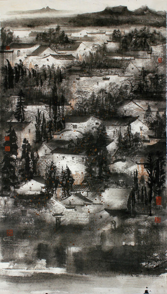筆意墨韻畫山水——陸學東山水作品欣賞