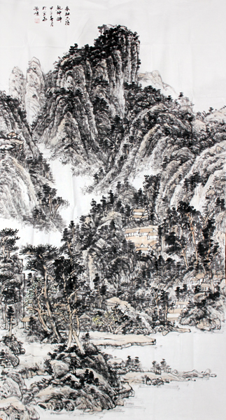 形神兼備 意境深遠——孫峻山水畫欣賞
