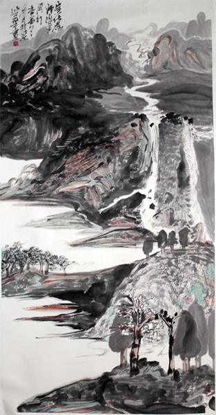 陰陽有序 水墨華滋——成功美術(shù)館網(wǎng)拍郭興華作品賞析