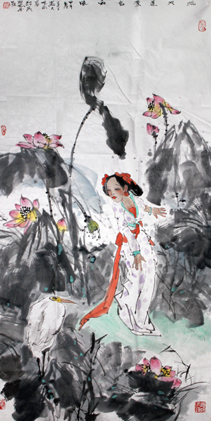 靈動(dòng)之氣激蕩人心——中美協(xié)理事、廣西美協(xié)名譽(yù)主席劉紹