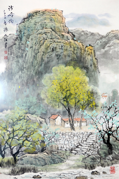 筆墨鄉土情——成功美術館網（微）拍第三期孫九江作品賞