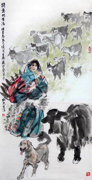 詩意的生活——成功美術館網（微）拍第三期劉筱元畫作欣
