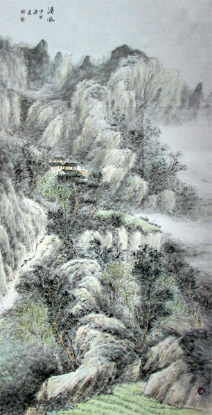 龐永泉畫作將在《當代書畫家》刊登