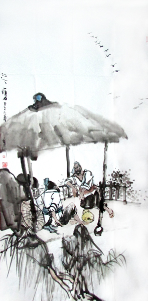 海寧市美協副主席朱自謙作品欣賞