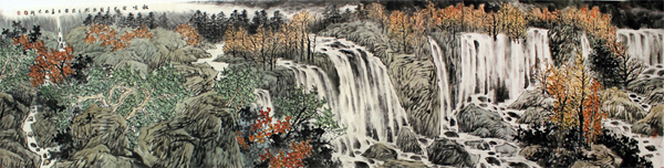 春意盎然——張馨月山水作品欣賞