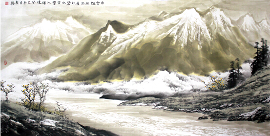 豪情筆墨寫西部山水——成功美術館網（微）拍第七期時全