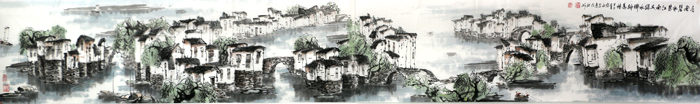 水鄉情懷——饒永江南山水畫欣賞
