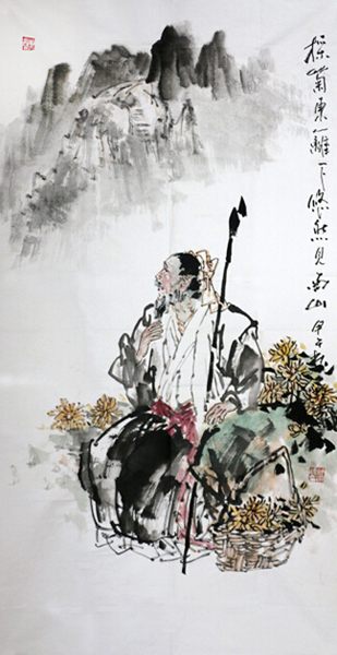 成功書畫家網（微）拍第十二期舒湘漢人物作品賞析