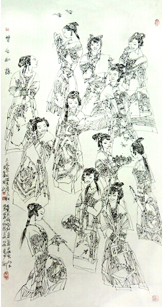 線寫精微身姿曼妙——成功書畫家網（微）拍第十五期馬自