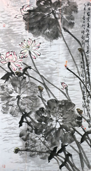 蘇宗勝花鳥新作將在《當代書畫家》發表