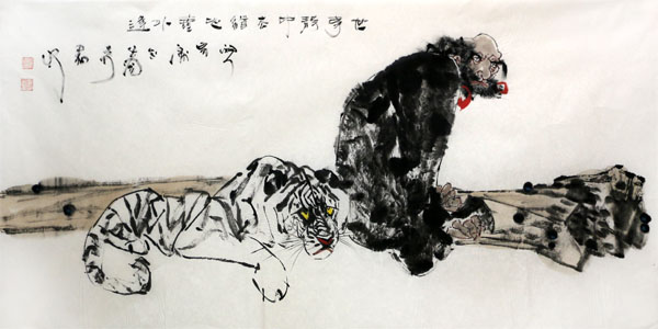 成功美術館全國書畫名家精品力作參加2018寧夏收藏博覽會沈風濤作品 “線上預展”賞析