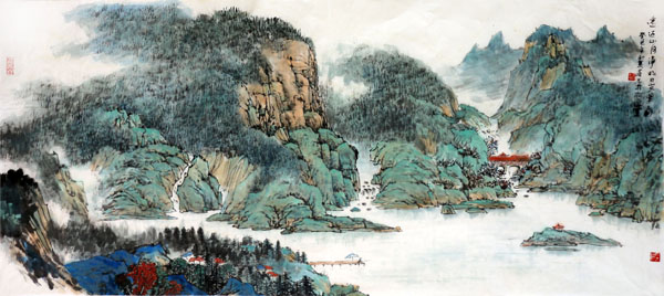 林泉深處自有妙境——福建美協理事王奇志山水畫作賞析