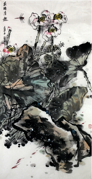 成功書畫網（微）拍第二十期拍賣作品——徐晉平花鳥佳作