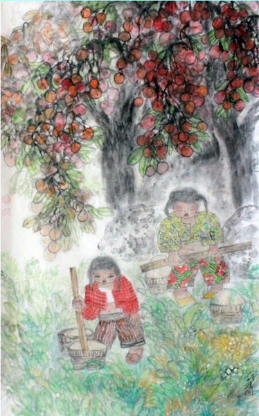 成功書畫網（微）拍第二十期拍賣作品——胡冰人物作品