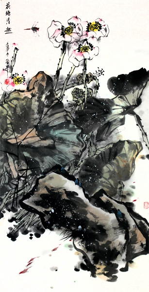 畫寫詩意的自然——讀徐晉平國畫花鳥作品