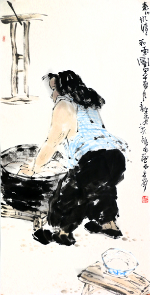 “書畫三秦·當代實力書畫家10人”雙線聯展——王鳴放筆