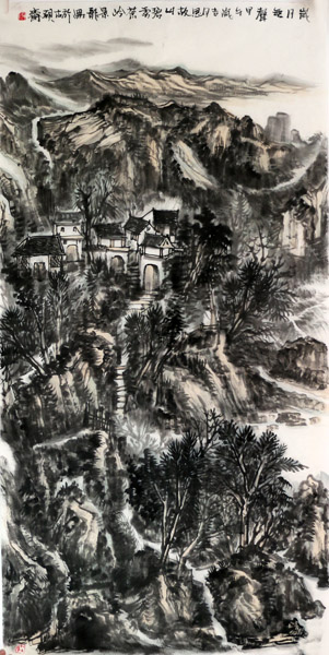 河北美協副主席顏景龍畫作入“當代水墨&#8226;津冀實力畫
