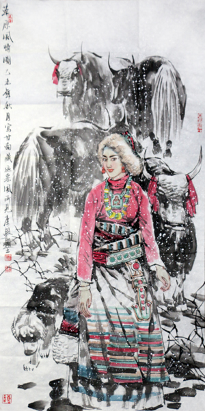 成功書畫網（微）拍第五十期——李毅人物畫作品賞析