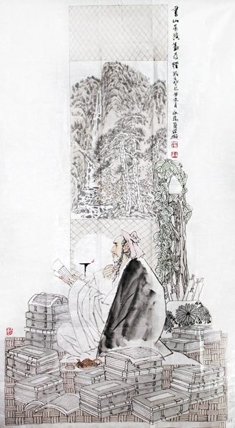 人物畫出真世界——穆永瑞國畫欣賞