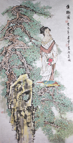 黑龍江美協(xié)副主席宮建華作品將在《神州詩書畫報》刊登