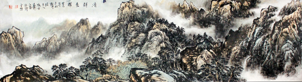 筆墨精微繪浩然之山水——楊樂友作品賞析