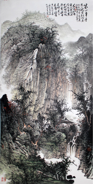 畫中詩意一家山——安徽美協副主席周逢俊作品賞析