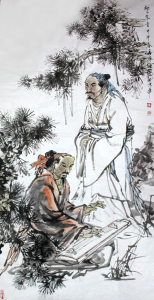 雄渾蒼勁 古樸典雅——畫家翟承海作品賞析
