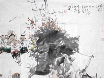 藝性自天成——淺析郝愛平人物畫“藝趣”