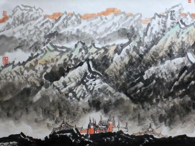 用筆墨守護雪域天堂——張文華“高原系列”山水畫印象