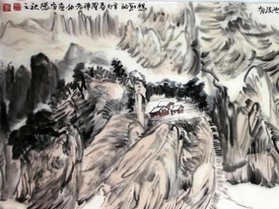 追尋中國山水的禪道夢境——小議羅治安性靈山水畫