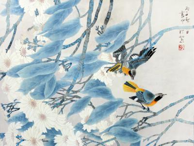 純凈明麗繪自然世界——傅書中工筆花鳥賞析