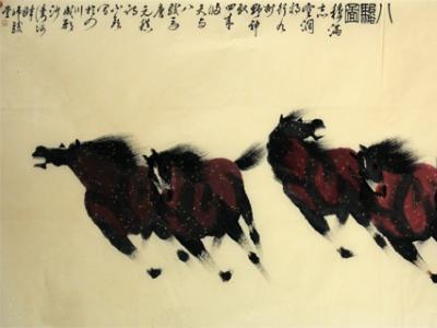墨潤寫意馬 筆唱大唐風——曹小欽畫作欣賞