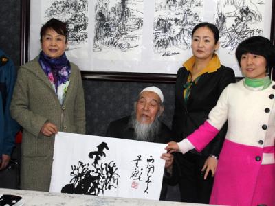馬西園大型書畫家日活動圓滿成功