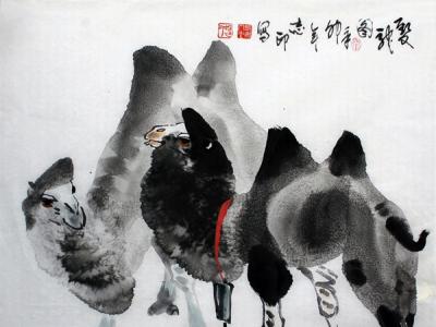 大漠駝鈴伴君行——楊志印國畫藝術(shù)簡評