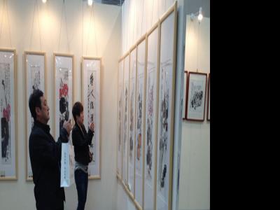 “劉懷勇中國畫教學30周年師生展”受熱捧