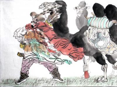 成功美術(shù)館柴京津畫作欣賞