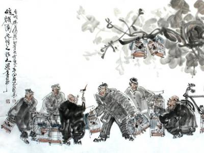 簽約畫家趙子忠最新作品欣賞