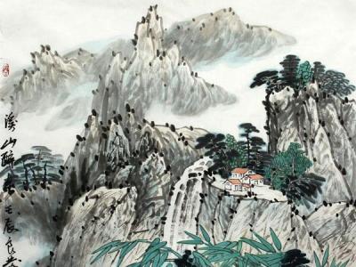 成功美術館簽約畫家徐良發作品簡析