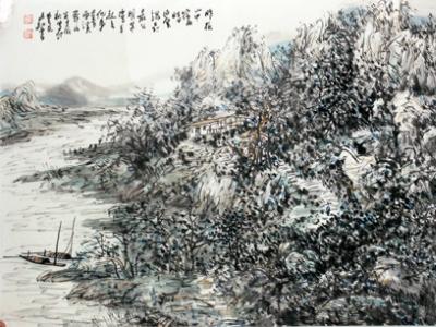 師法自然 幽寂澄凈——淺談呂效書先生繪畫的審美氣韻