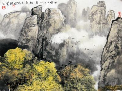 黑龍江美協常務理事張連貴畫作欣賞