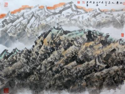 筆墨厚重重塑藏區風情——中美協理事張文華畫作賞析