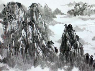 淡墨山水含情韻——董振懷山水賞析