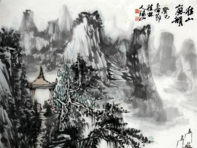 紅水河哺育藝術濃情——廣西藝術學院副院長陽山畫作欣賞