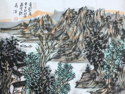 疏朗俊逸情無限——晁海新作賞析