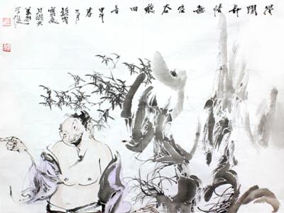 傳統(tǒng)與現(xiàn)代——鐘鳴水墨畫賞析