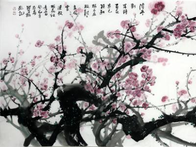 梅花高古氣節(jié)清——軍旅畫家張建新作品欣賞