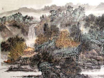 山水有韻花鳥淡雅——淺談牧青山水、花鳥畫藝術